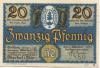 Oberhof - Gemeinde - 1.10.1921 - 20 Pfennig 
