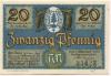 Oberhof - Gemeinde - 1.10.1921 - 20 Pfennig 