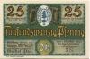 Oberhof - Gemeinde - 1.10.1921 - 25 Pfennig 