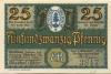 Oberhof - Gemeinde - 1.10.1921 - 25 Pfennig 