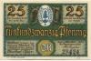 Oberhof - Gemeinde - 1.10.1921 - 25 Pfennig 