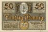 Oberhof - Gemeinde - 1.10.1921 - 50 Pfennig 