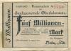 (Ober)Lahnstein - Stadt - August 1923 - 5 Millionen Mark 
