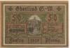 Oberlind (heute: Sonneberg) - Gemeinde - 1919 - 50 Pfennig 