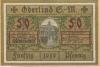 Oberlind (heute: Sonneberg) - Gemeinde - 1919 - 50 Pfennig 