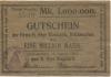 Obernkirchen-Schauenstein - Heye, H., Glasfabrik - 15.8.1923 - 5.9.1923 - 1 Million Mark 