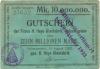 Obernkirchen-Schauenstein - Heye, H., Glasfabrik - 15.8.1923 - 10.10.1923 - 10 Millionen Mark 