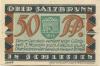Ober Salzbrunn (heute: PL-Szczawno Zdrój) - Gemeinde - 1921 - 50 Pfennig 