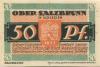 Ober Salzbrunn (heute: PL-Szczawno Zdrój) - Gemeinde - 1921 - 50 Pfennig 