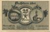 Oberweißbach (heute: Schwarzatal) - Gemeinde - 1.7.1921 - 25 Pfennig 