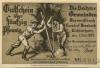Oberweißbach, Cursdorf, Deesbach und Lichtenhain (heute: Schwarzatal) - Gemeinden - 1.7.1921 - 50 Pfennig