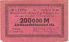 Oederan - Gewerbebank eGmbH - 8.8.1923 - 200000 Mark 