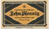 Oels (heute: PL-Olesnica) - Kaufmännischer Verein - 1.3.1921 - 10 Pfennig 