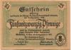 Oelsnitz - Amtshauptmannschaft - 6.5.1917 - 31.12.1918 - 25 Pfennig 