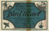 Oelsnitz - Amtshauptmannschaft - 1.11.1918 - 5 Mark 