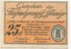 Oelsnitz - Amtshauptmannschaft - 1.12.1918 - 31.12.1920 - 25 Pfennig 