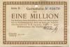 Oelsnitz und Leipzig - Patz, Hermann, Teppichfabrik - 18.8.1923 - 1 Million Mark