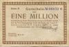 Oelsnitz und Leipzig - Patz, Hermann, Teppichfabrik - 18.8.1923 - 1 Million Mark