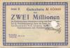 Oelsnitz und Leipzig - Patz, Hermann, Teppichfabrik - 18.8.1923 - 2 Millionen Mark 