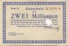 Oelsnitz und Leipzig - Patz, Hermann, Teppichfabrik - 18.8.1923 - 2 Millionen Mark 