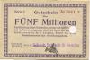 Oelsnitz und Leipzig - Schenk, Schmidt & Beuttler - 18.8.1923 - 5 Millionen Mark 