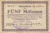 Oelsnitz und Leipzig - Schenk, Schmidt & Beuttler - 18.8.1923 - 5 Millionen Mark