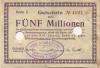 Oelsnitz und Leipzig - Schenk, Schmidt & Beuttler - 18.8.1923 - 5 Millionen Mark