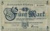 Offenburg - Stadt - 22.10.1918 - 1.2.1919 - 5 Mark 