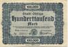 Ohligs (heute: Solingen) - Stadt - 15.8.1923 - 100000 Mark 