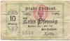 Ohrdruf - Stadt - 1.5.1917 - 10 Pfennig 