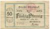 Ohrdruf - Stadt - 1.5.1917 - 50 Pfennig 