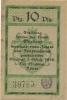 Ohrdruf - Stadt - 1.10.1918 - 10 Pfennig 