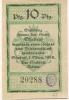 Ohrdruf - Stadt - 1.10.1918 - 10 Pfennig 