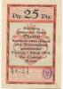 Ohrdruf - Stadt - 1.10.1918 - 25 Pfennig 