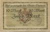 Ohrdruf - Stadt - 1.11.1918 - 10 Mark 