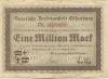 Oldenburg - Staatsbank - 16.8.1923  - 1 Million Mark 