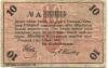 Oldenburg - Handelskammer, Moslestr. 4 - 1.12.1918 - 10 Pfennig 