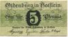 Oldenburg - Stadt - -- - 5 Pfennig 