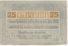 Oldenburg - Stadt - 1.4.1921 - 1.1.1922 - 25 Pfennig 