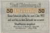 Oldenburg - Stadt - 1.4.1921 - 1.1.1922 - 50 Pfennig 