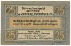 Oldenburg - Iwersen, I., Manufaktur-, Kolonial- und Materialwarenhandlung, Schuhstr. 36 - - 31.12.1921 - 25 Pfennig