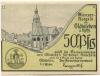 Oldisleben - Gemeinde - 5.8.1921 - 50 Pfennig 