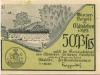 Oldisleben - Gemeinde - 5.8.1921 - 50 Pfennig 