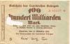 Opladen - Kreis Solingen - 15.10.1923 - 1.4.1924 - 100 Milliarden Mark 