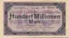 Opladen - Kreis Solingen - 28.8.1923 - 100 Millionen Mark 