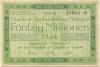 Opladen - Kreis Solingen - 15.9.1923 - 50 Millionen Mark 