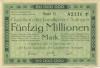 Opladen - Kreis Solingen - 15.9.1923 - 50 Millionen Mark 