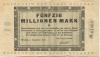 Opladen (heute: Leverkusen) - Stadt - 2.9.1923 - 50 Millionen Mark 