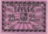 Oppurg - Gemeinde - 1.8.1921 - 25 Pfennig 