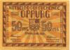 Oppurg - Gemeinde - 1.8.1921 - 50 Pfennig 